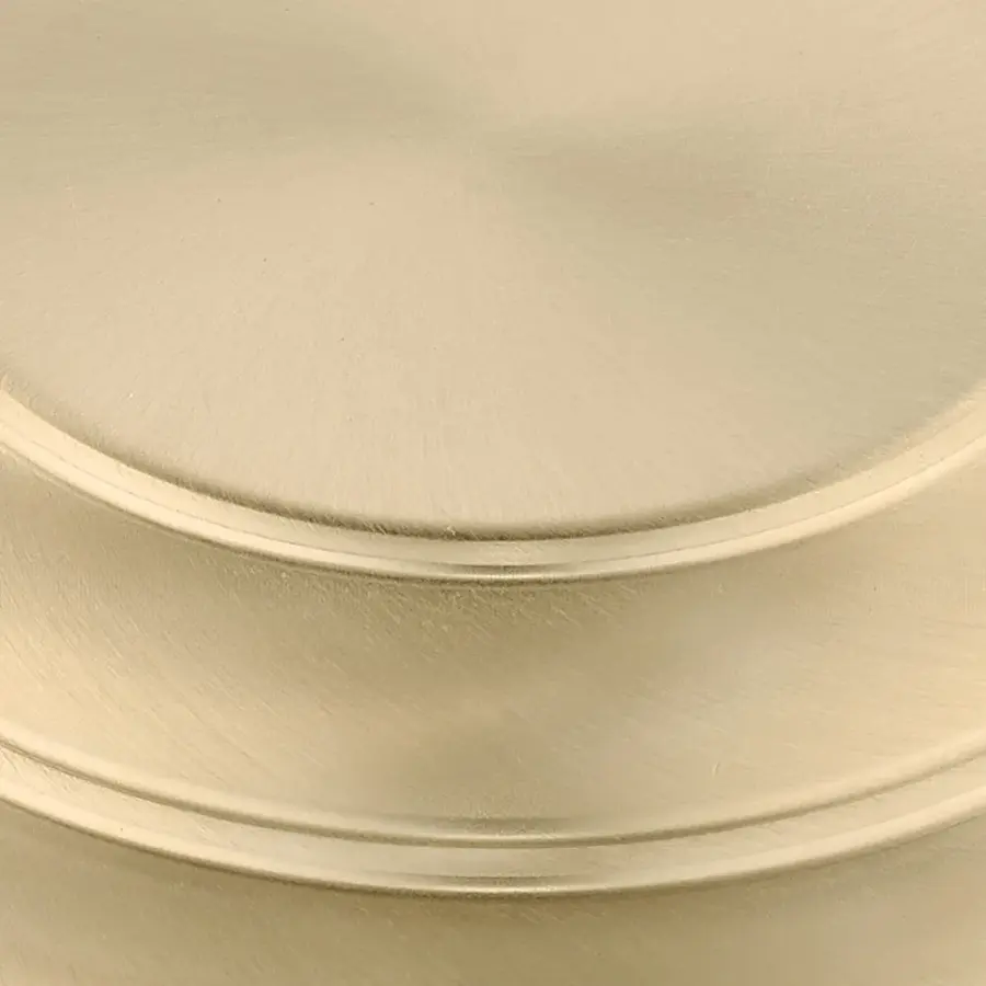 Elegant Semi-Flush Mount with Warm Brass Finish and Clear Glass Shade - Image 2