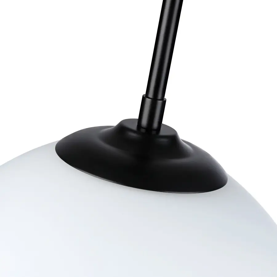 Golden Lighting Dorinda 1-Light Pendant in Matte Black - Image 5