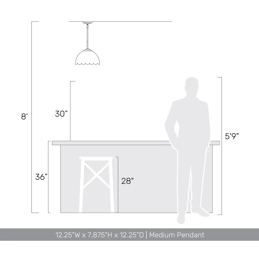 Golden Lighting Dorinda 1-Light Pendant in Matte Black - Image 7