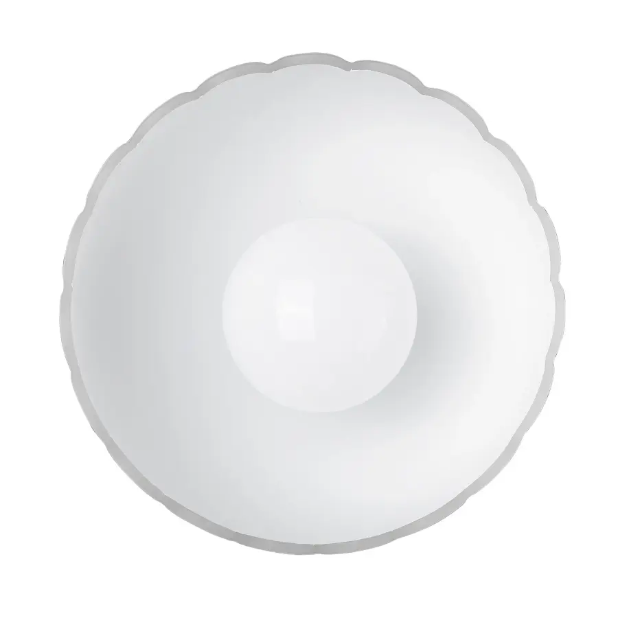 Dorinda One Light Semi-Flush Mount in Matte Black - Image 4