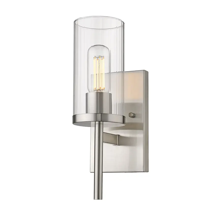Golden Lighting Winslett 1-Light Wall Sconce in Pewter - Image 1