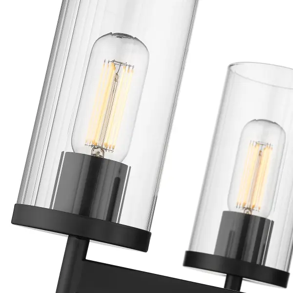 Golden Lighting Winslett 5-Light Chandelier in Matte Black - Image 4