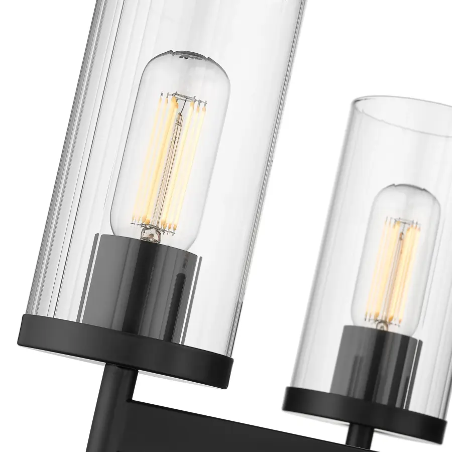 Golden Lighting Winslett 5-Light Chandelier in Matte Black - Image 4