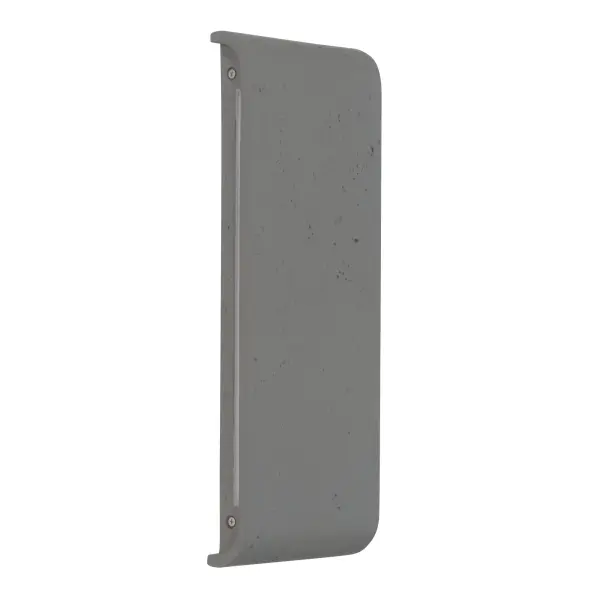Stela 16" LED Outdoor Wall Light in Gray Travertine - Image 4