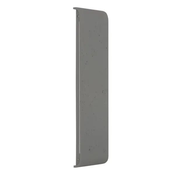Stela 24" LED Outdoor Wall Sconce in Gray Travertine - Image 3