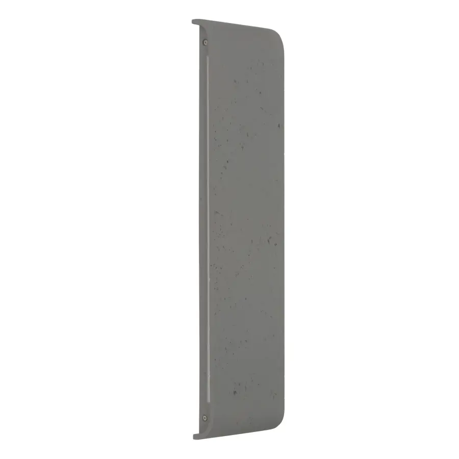 Stela 24" LED Outdoor Wall Sconce in Gray Travertine - Image 3