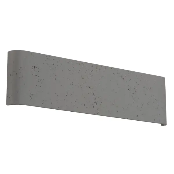 Stela 24" LED Outdoor Wall Sconce in Gray Travertine - Image 6