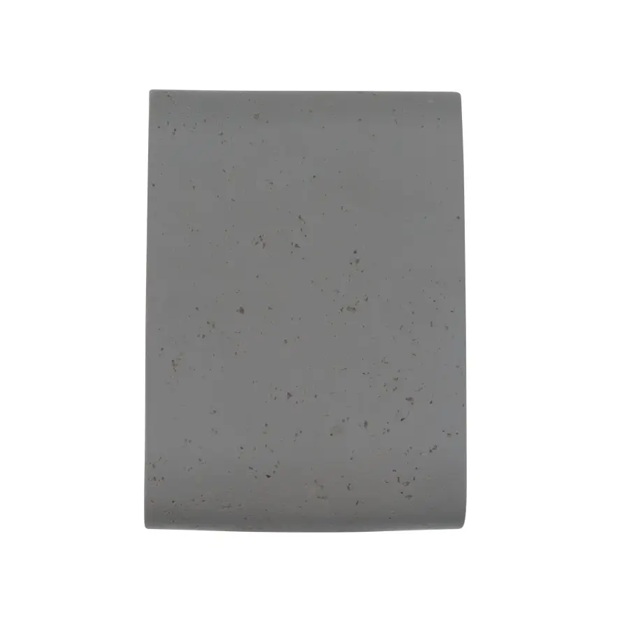 Stela 9" LED Outdoor Wall Light in Gray Travertine - Image 2