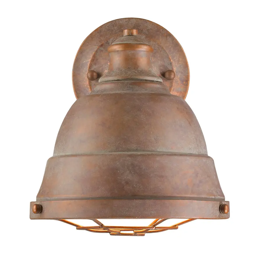 Golden Lighting Bartlett 1-Light Wall Sconce in Copper Patina - Image 3