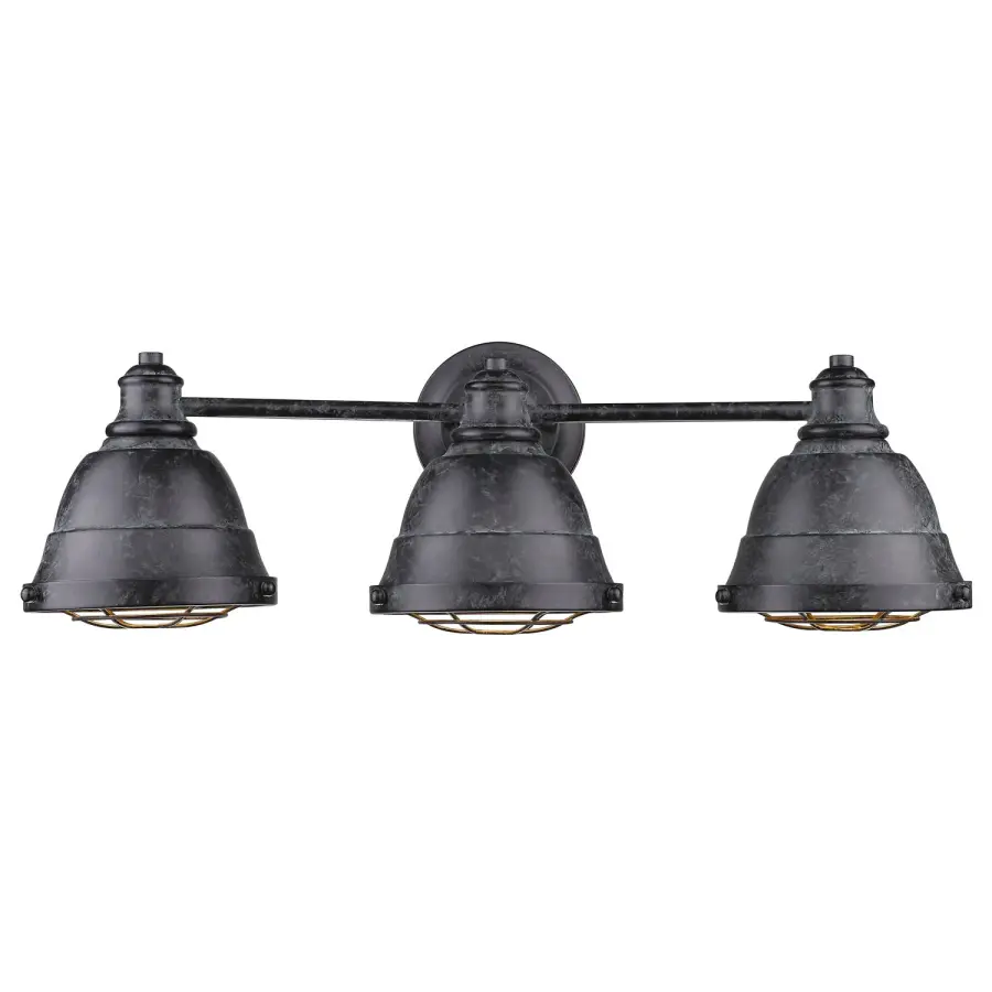 Bartlett 3-Light Bath Vanity in Black Patina - Image 3