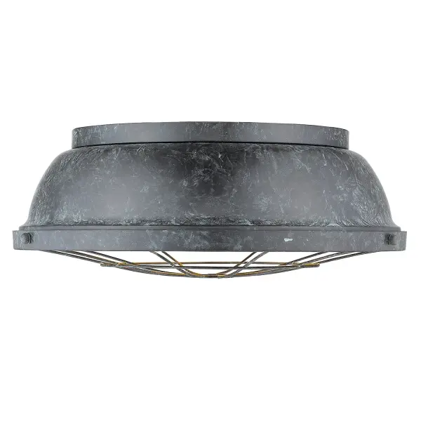 Bartlett Three Light Flush Mount in Black Patina - Image 3