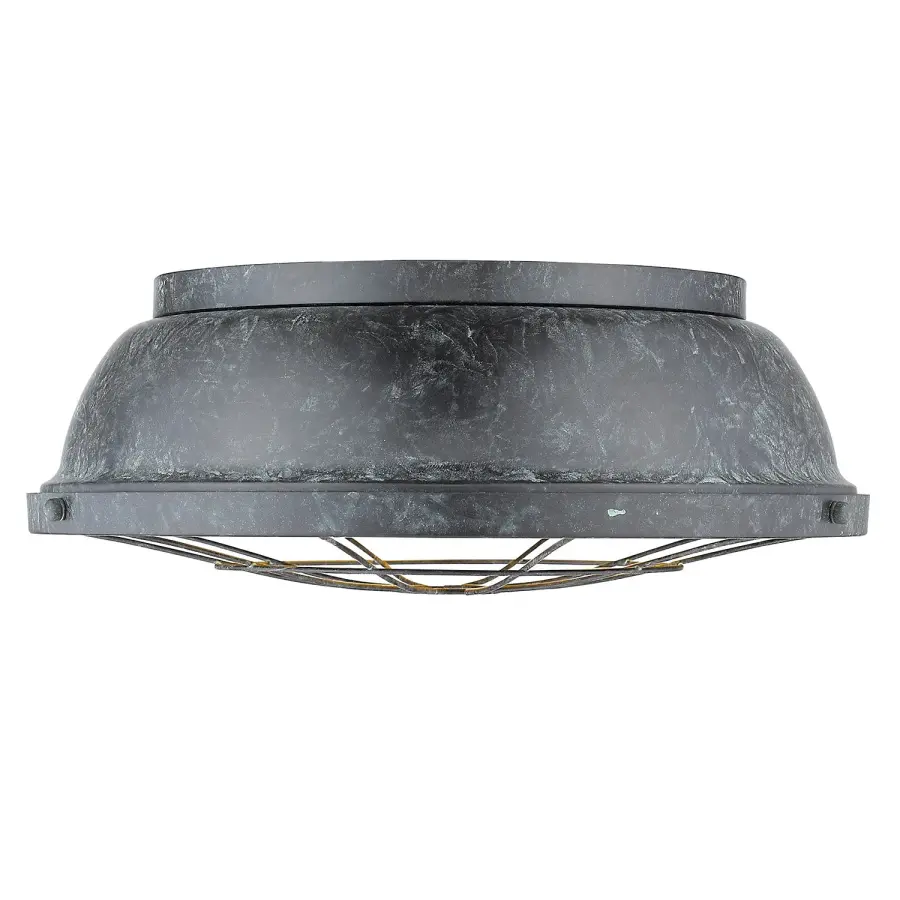 Bartlett Three Light Flush Mount in Black Patina - Image 3