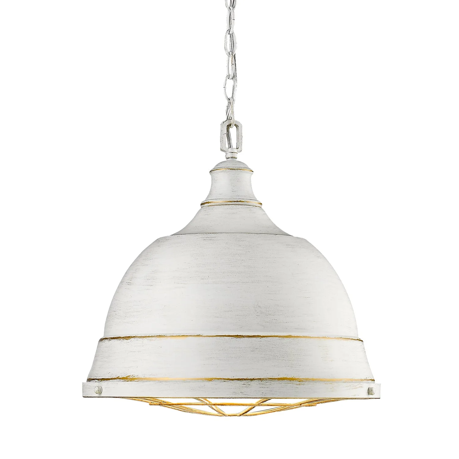 Bartlett Two Light Pendant in French White