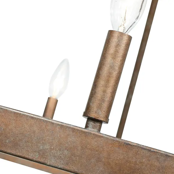 Carraway Nine Light Chandelier in Copper Patina - Image 4