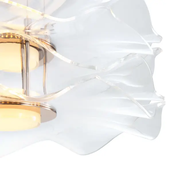 Vetrina Integrated LED 2-Tier Pendant in Light Gold - Image 7