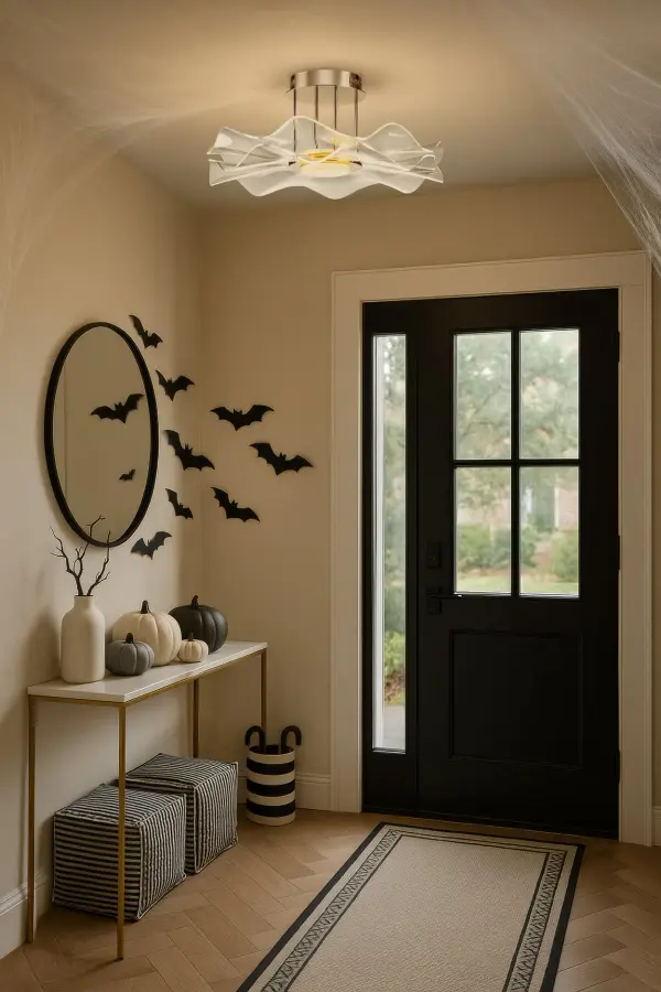 Golden Lighting Vetrina Integrated LED Semi-Flush Mount in Light Gold - Image 7
