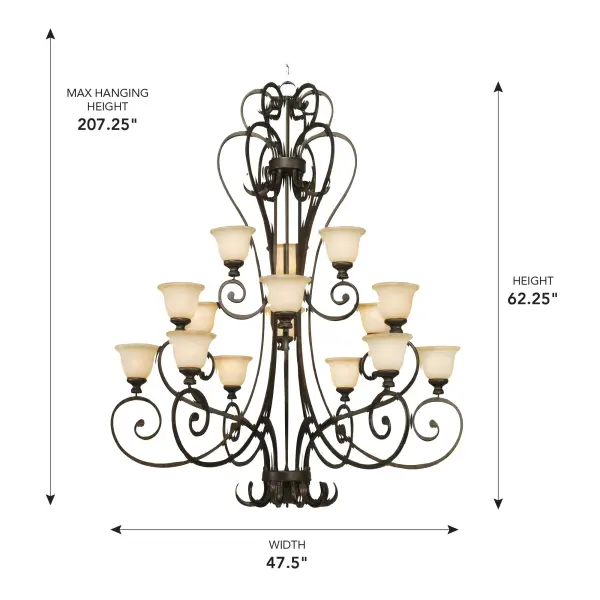 The Chandelier by Golden Lighting - Image 2