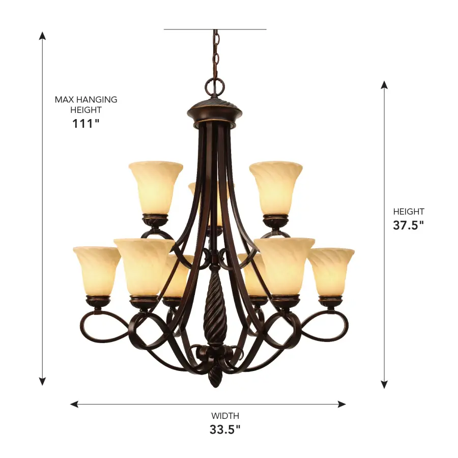 The Chandelier by Golden Lighting - Image 4