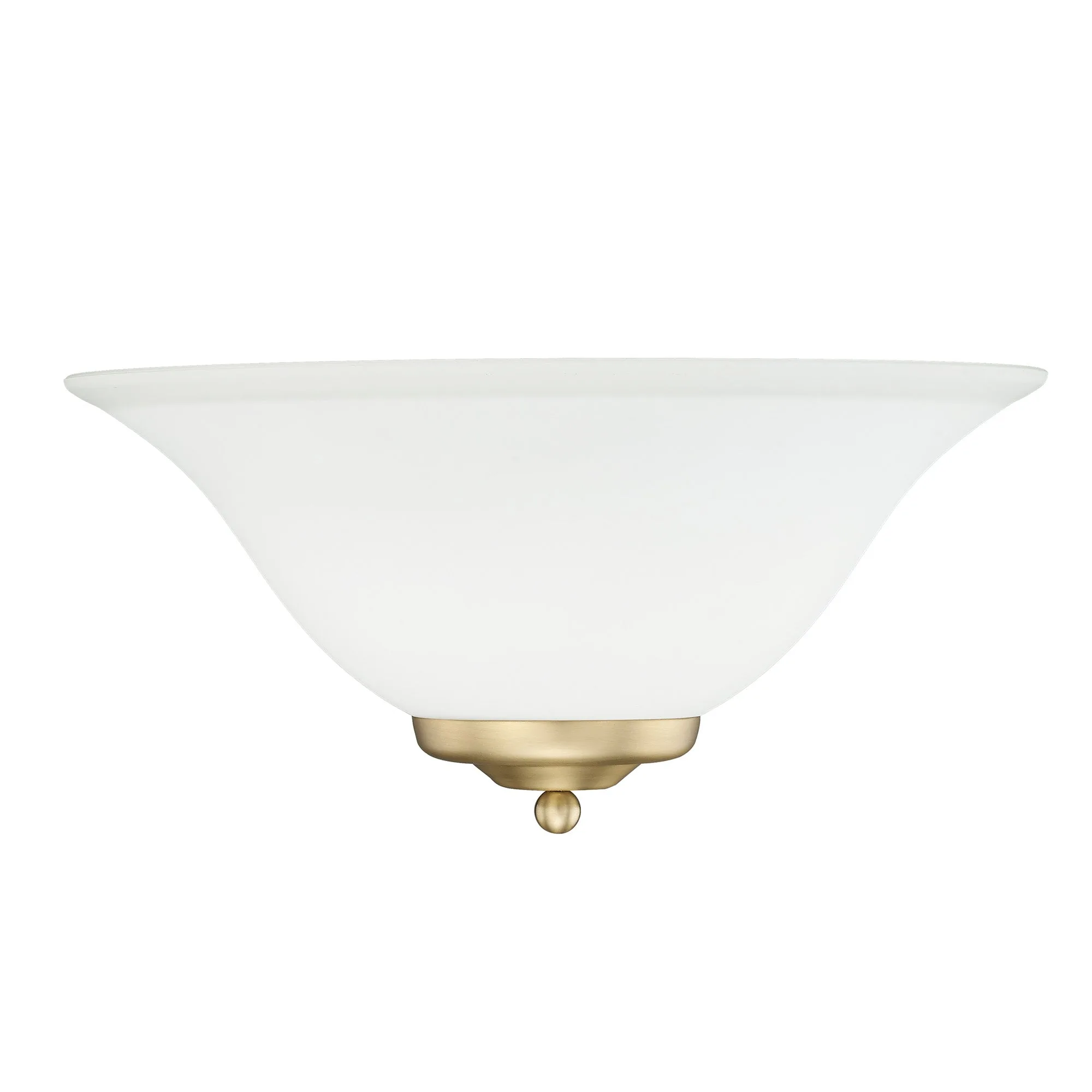 Bella 1-light Wall Sconce in Brushed Champagne Brass