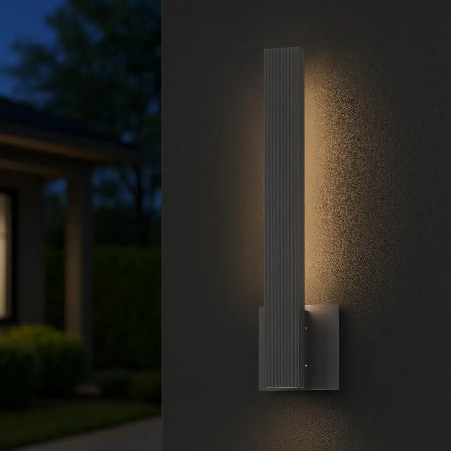 Golden Lighting Enso 18" Integrated LED Outdoor Wall Light - Image 2