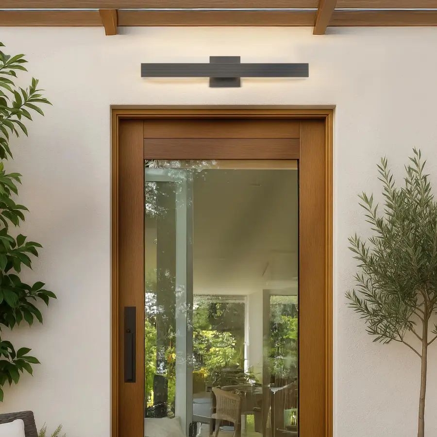 Golden Lighting Enso 24" Integrated LED Outdoor Wall Light - Image 2