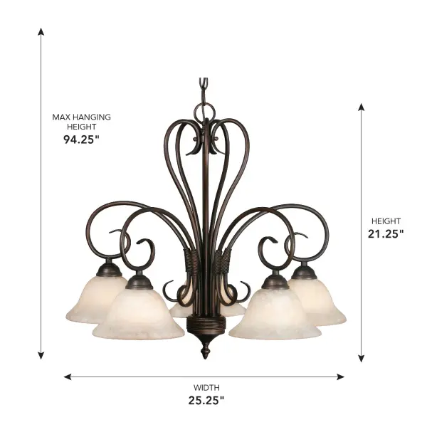 The Chandelier by Golden Lighting - Image 6