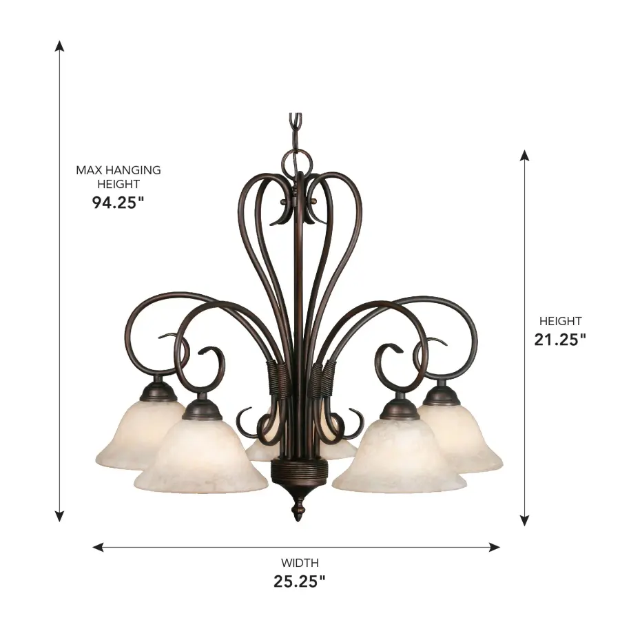 The Chandelier by Golden Lighting - Image 6
