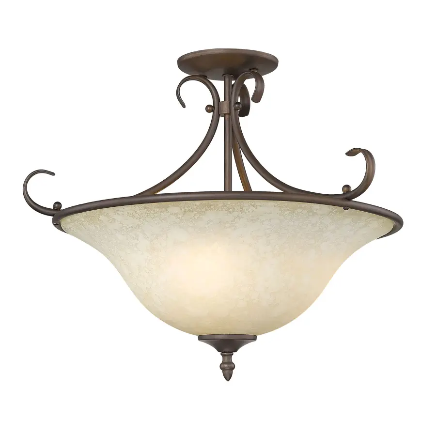 The Semi-Flush Mount by Golden Lighting - Image 1