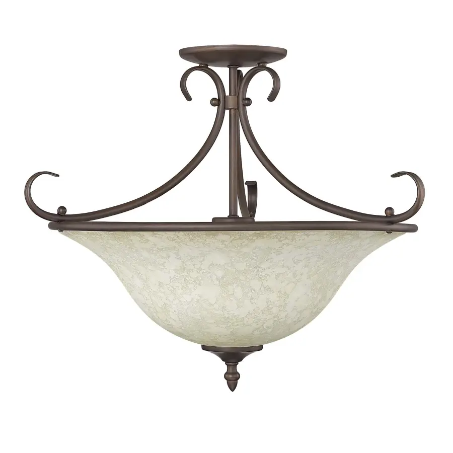 The Semi-Flush Mount by Golden Lighting - Image 2