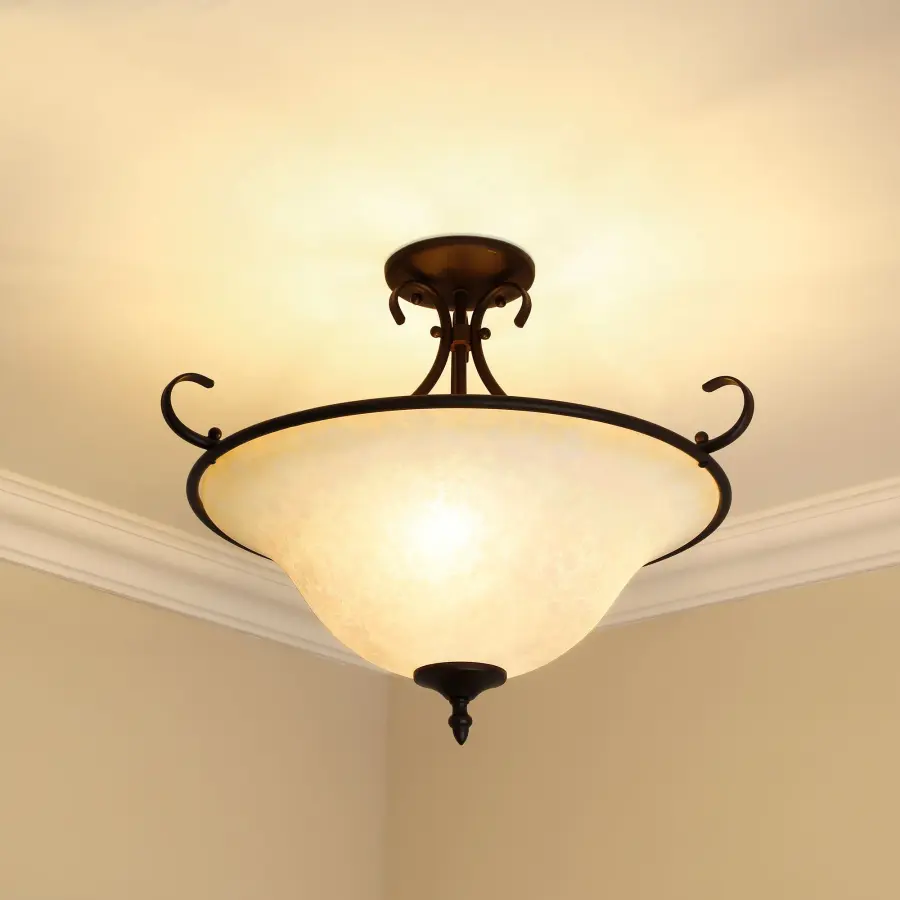 The Semi-Flush Mount by Golden Lighting - Image 4
