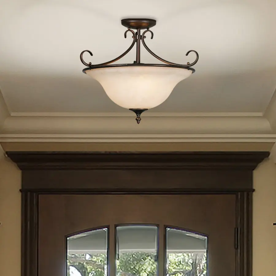 The Semi-Flush Mount by Golden Lighting - Image 5
