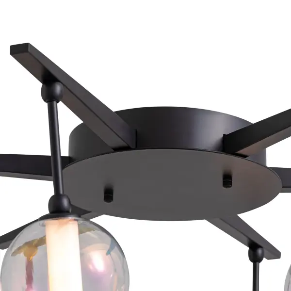 Golden Lighting Pearla Integrated LED 35" Pendant in Matte Black - Image 7