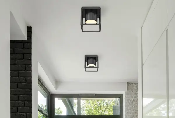 Desmond LED Flush Mount in Matte Black - Image 6