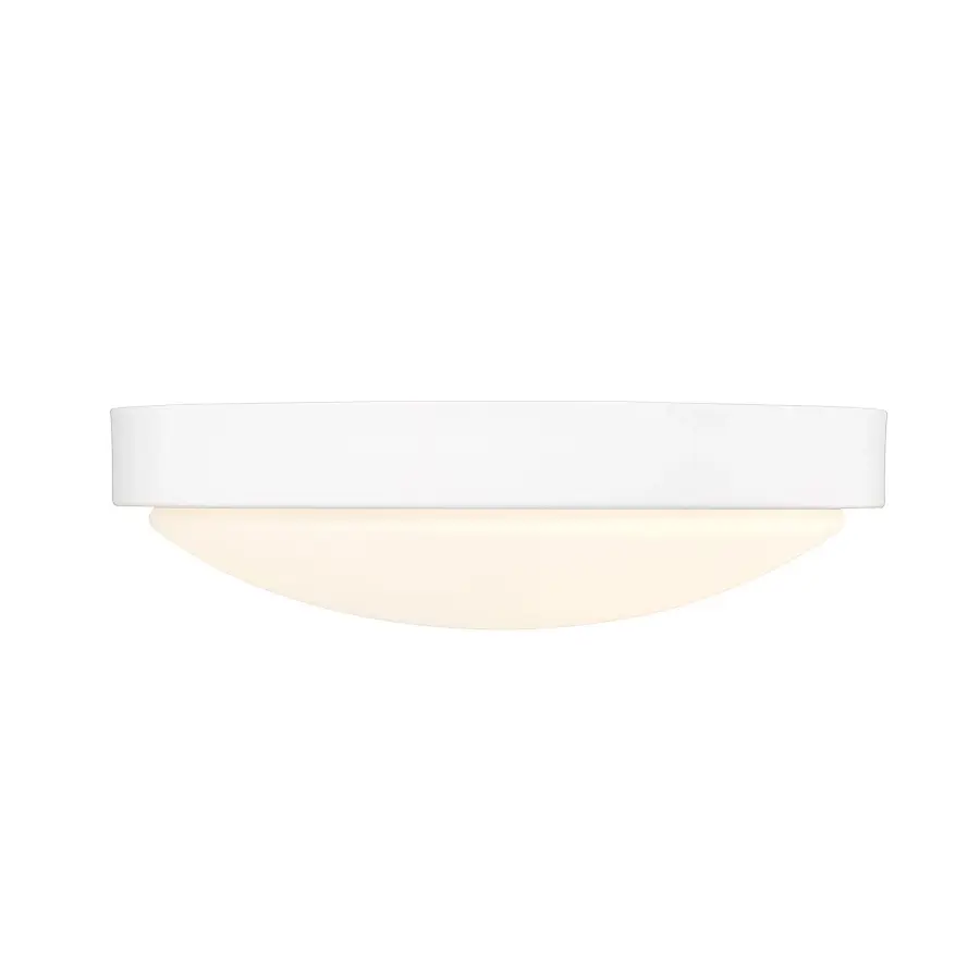 Golden Lighting Gabi Integrated LED 10" Flush Mount in Matte White - Image 2