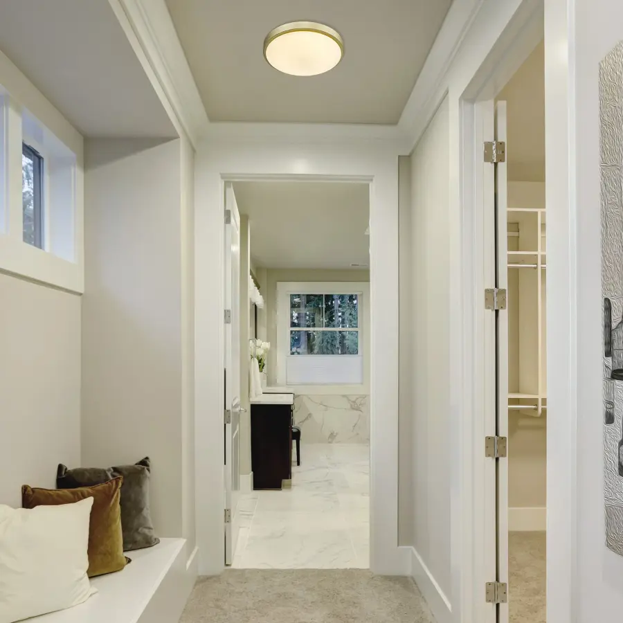 Elegant LED Flush Mount Perfect for Low Ceilings and Compact Spaces - Image 2