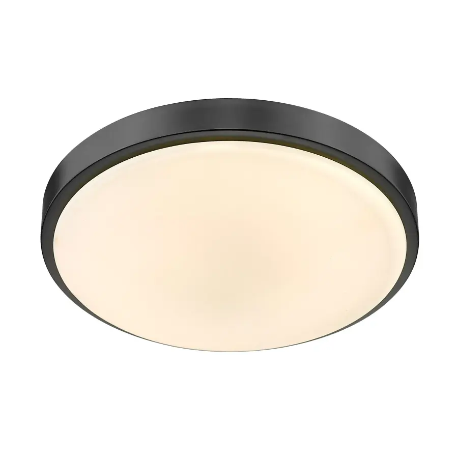 Gabi Integrated LED 12" Flush Mount in Matte Black - Image 3