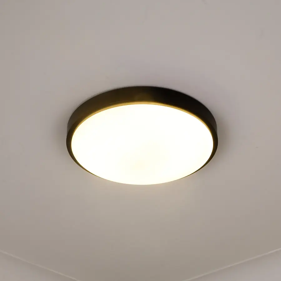 Gabi Integrated LED 12" Flush Mount in Matte Black - Image 5