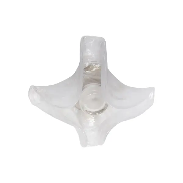 Golden Lighting Glacier Integrated LED Flush Mount in Polished Nickel - Image 3