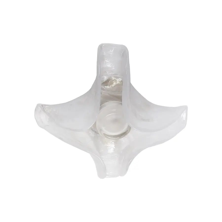 Golden Lighting Glacier Integrated LED Flush Mount in Polished Nickel - Image 3