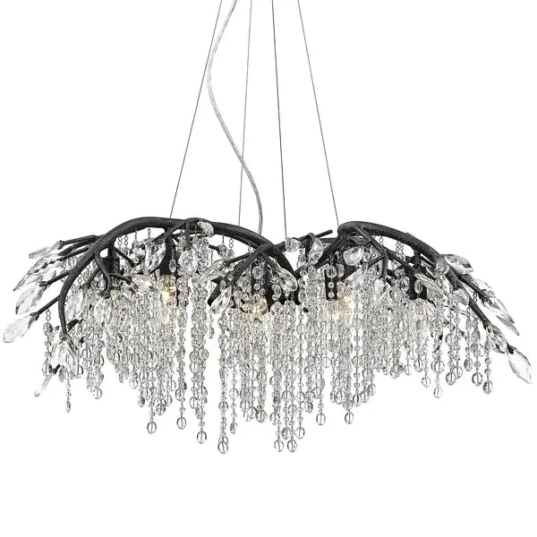 Golden Lighting Autumn Twilight 12-Light Chandelier - Image 3