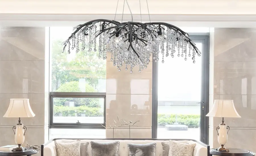 Golden Lighting Autumn Twilight 12-Light Chandelier - Image 5