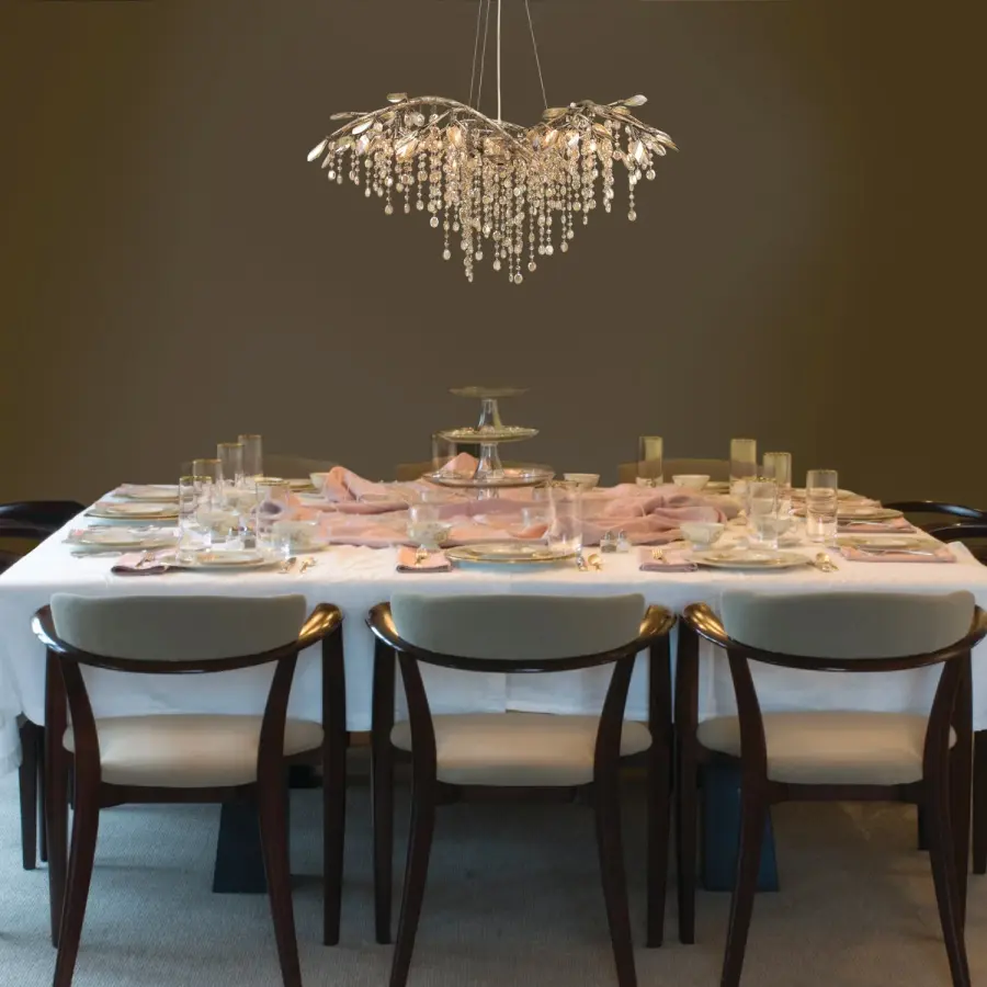 Autumn Twilight 6-Light Chandelier in Mystic Gold - Image 2