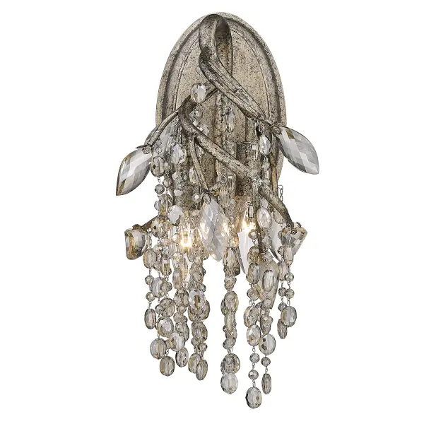 Golden Lighting Autumn Twilight 2-Light Wall Sconce in Mystic Gold - Image 3