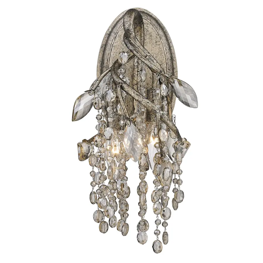 Golden Lighting Autumn Twilight 2-Light Wall Sconce in Mystic Gold - Image 3