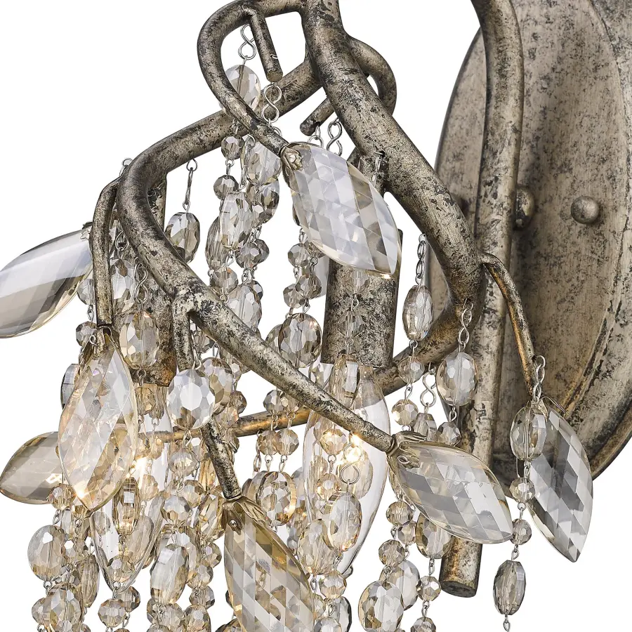 Golden Lighting Autumn Twilight 2-Light Wall Sconce in Mystic Gold - Image 5