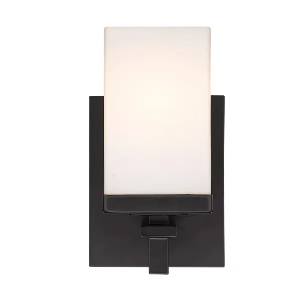 Maddox 1-light Vanity in Matte Black - alternate view