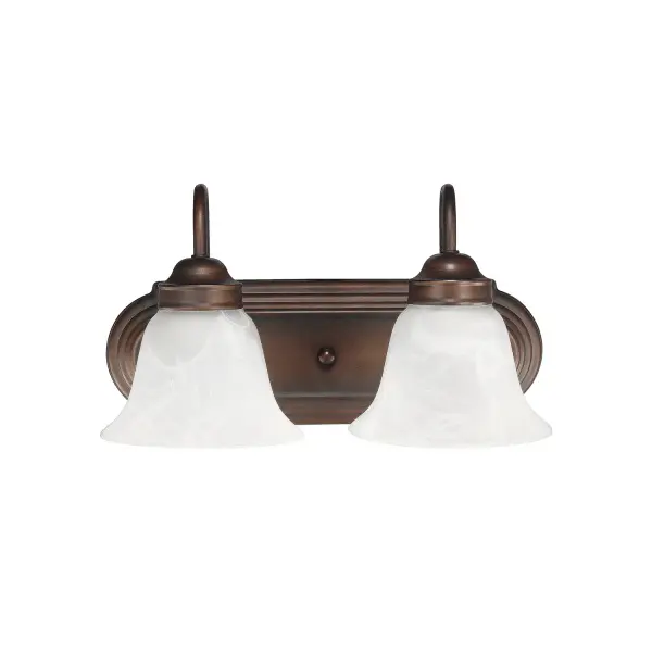 Arthur 2-Light Vanity in Burnished Bronze