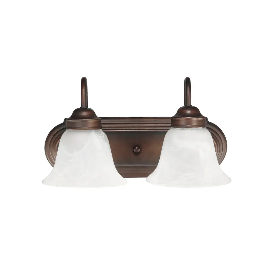Arthur 2-Light Vanity in Burnished Bronze
