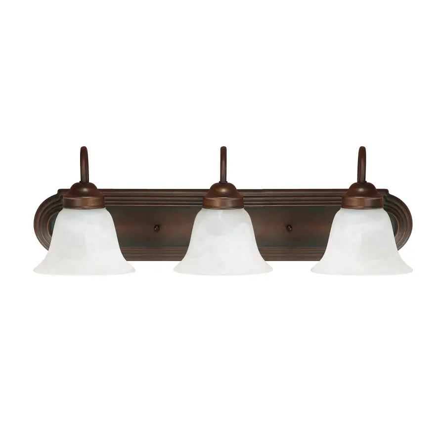 Arthur 3-Light Vanity in Burnished Bronze