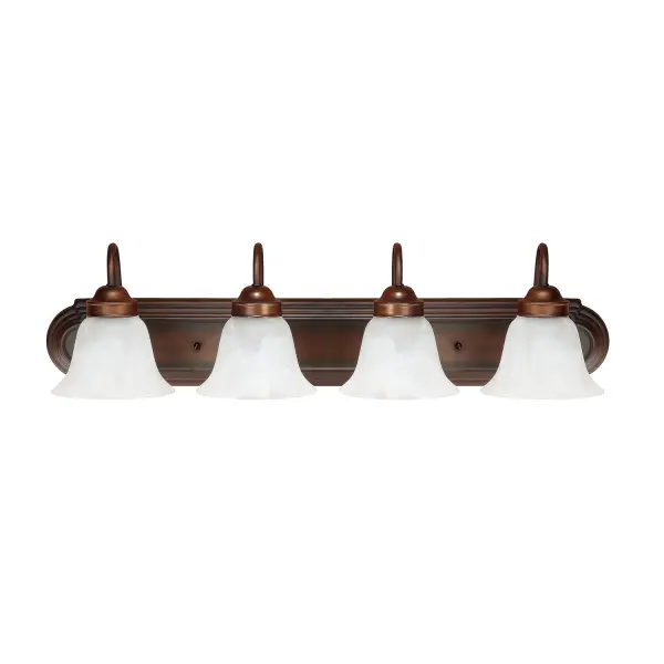 Arthur 4-Light Vanity in Burnished Bronze